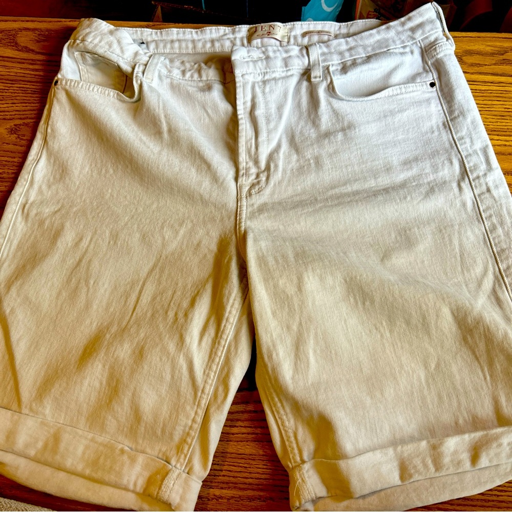 Jen7 by 7 For All Mankind Bermuda Regular Shorts
